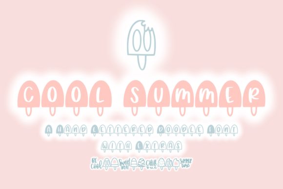 Cool Summer: A Fun and Quirky Dingbats Font for Creative Campaigns