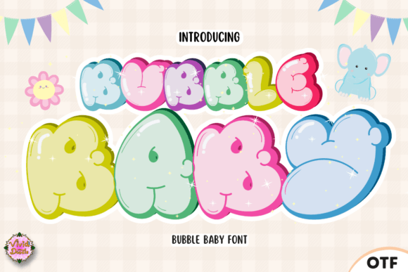 Discover the Charm of Bubble Baby Font for Creative Projects