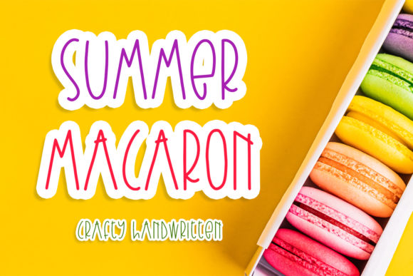 Enhance Your Brand with Summer Macaron Font