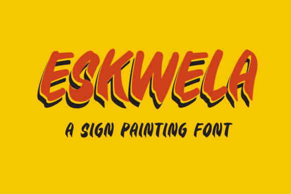 Eskwela: The Fun and Friendly Display Font for Engaging Campaigns
