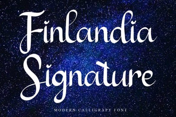 Finlandia Signature: A Unique and Elegant Font for Your Projects