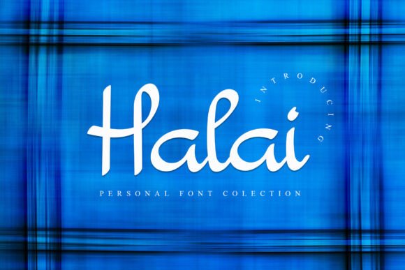 Halai: The Elegant Script Font for Stunning Visuals