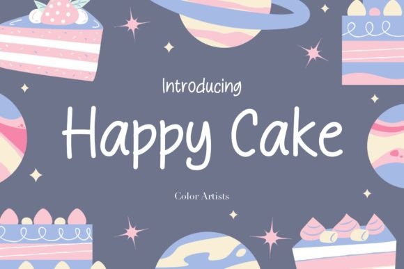 Happy Cake: A Playful Script Font for Eye-Catching Designs