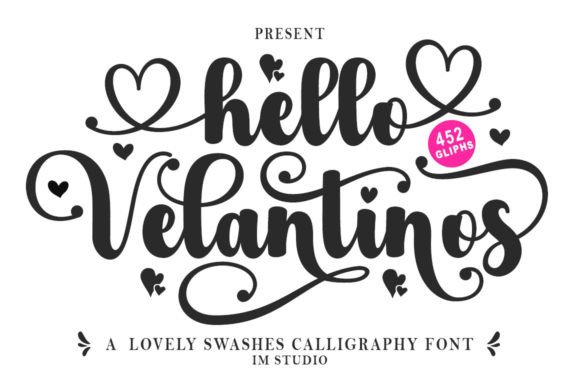 Hello Velantinos: A Delicate and Stylish Font for Editorial Design