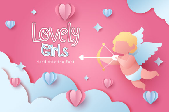 Lovely Girls Font: A Handwritten Script for Small Business Branding