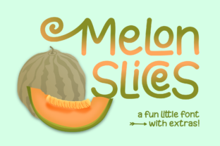 Melon Slices: A Juicy Script Font for Crafters