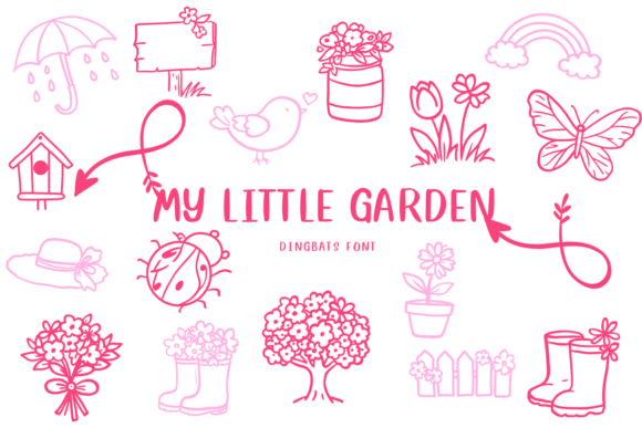 My Little Garden: A Charming Font for Creative Campaigns